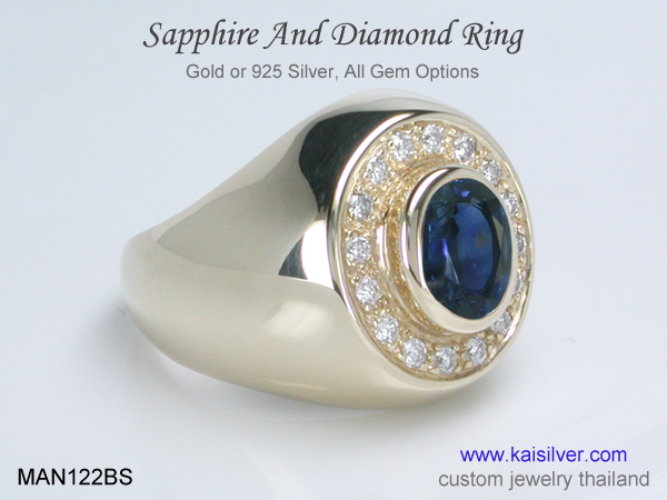 sapphire diamond ring 