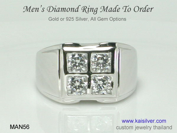 men's diamond ring 